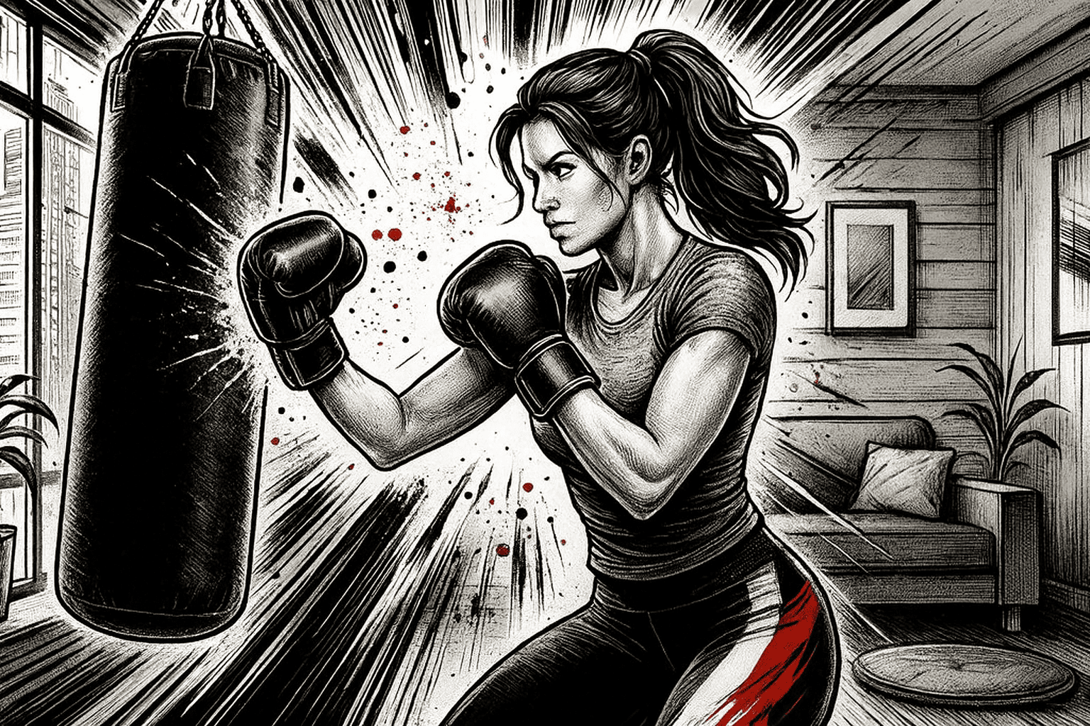 Sac de frappe en appartement : sans déranger les voisins