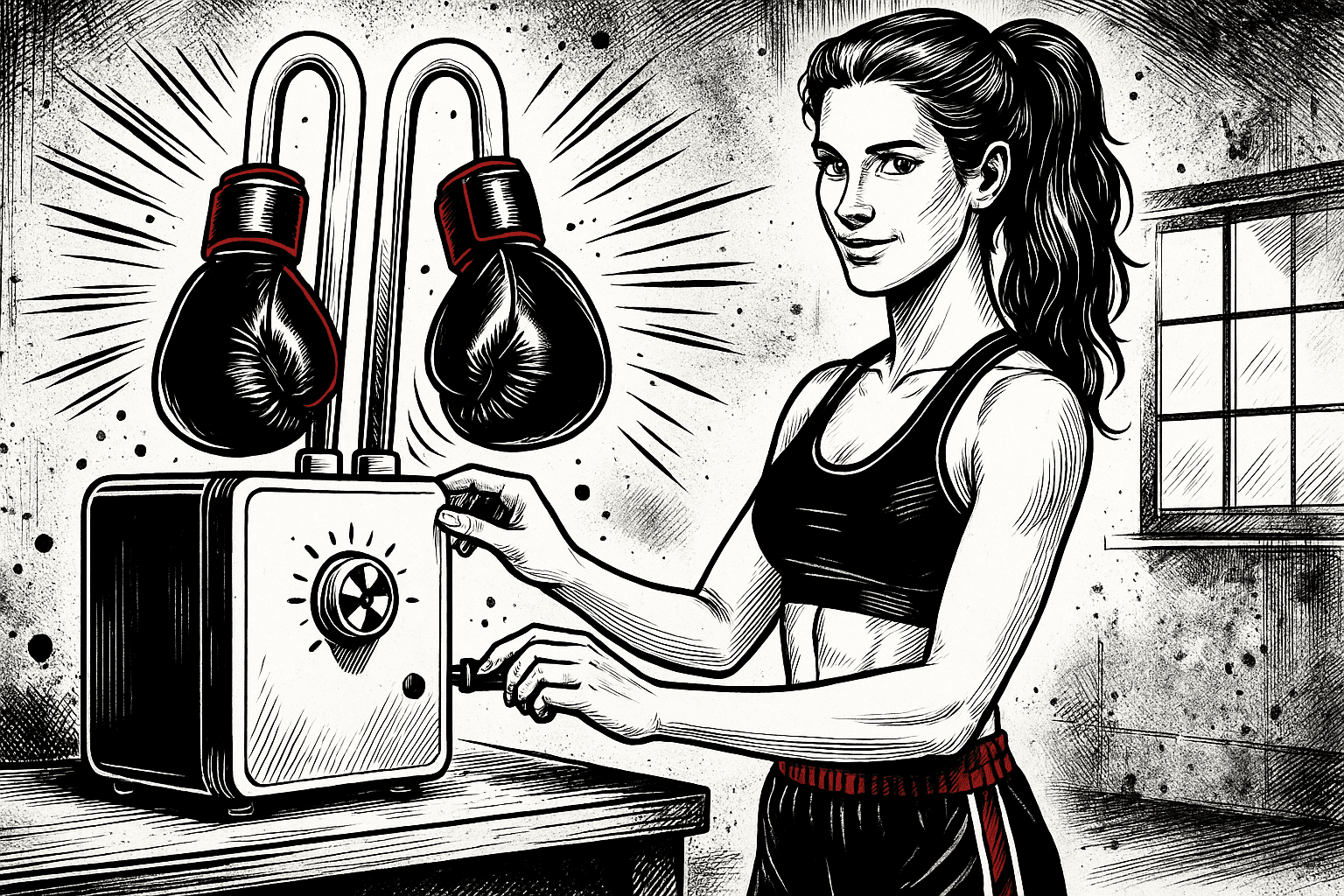 Sechoir gant de boxe