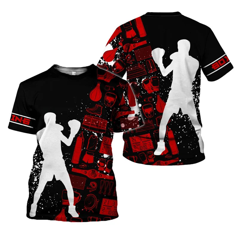 T Shirt Boxe Anglaise Dessin
