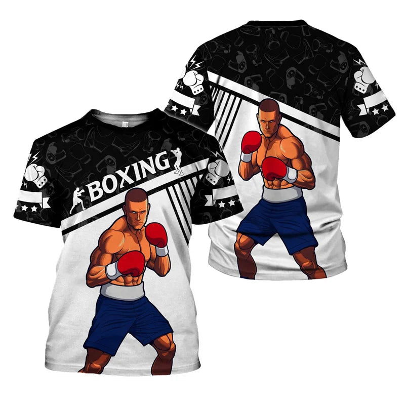T Shirt Boxe Anglaise Dessin