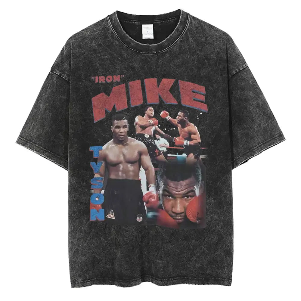 Tee Shirt Mike Tyson Délavé