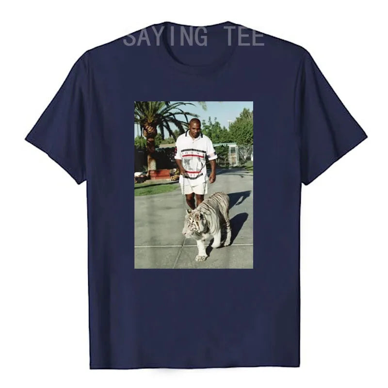 Tshirt Mike Tyson avec son Tigre