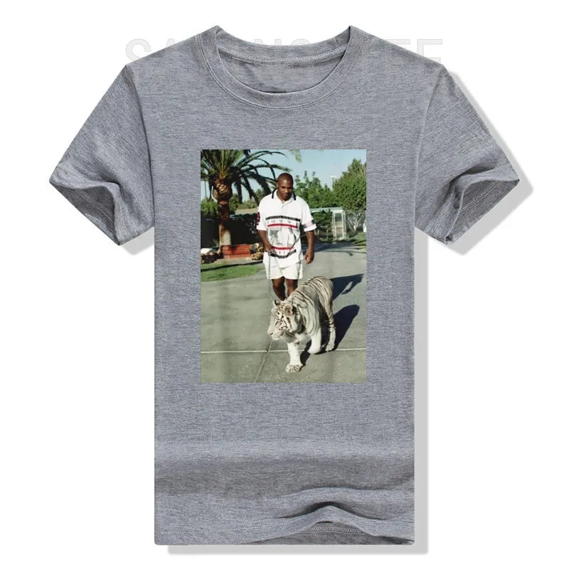Tshirt Mike Tyson avec son Tigre