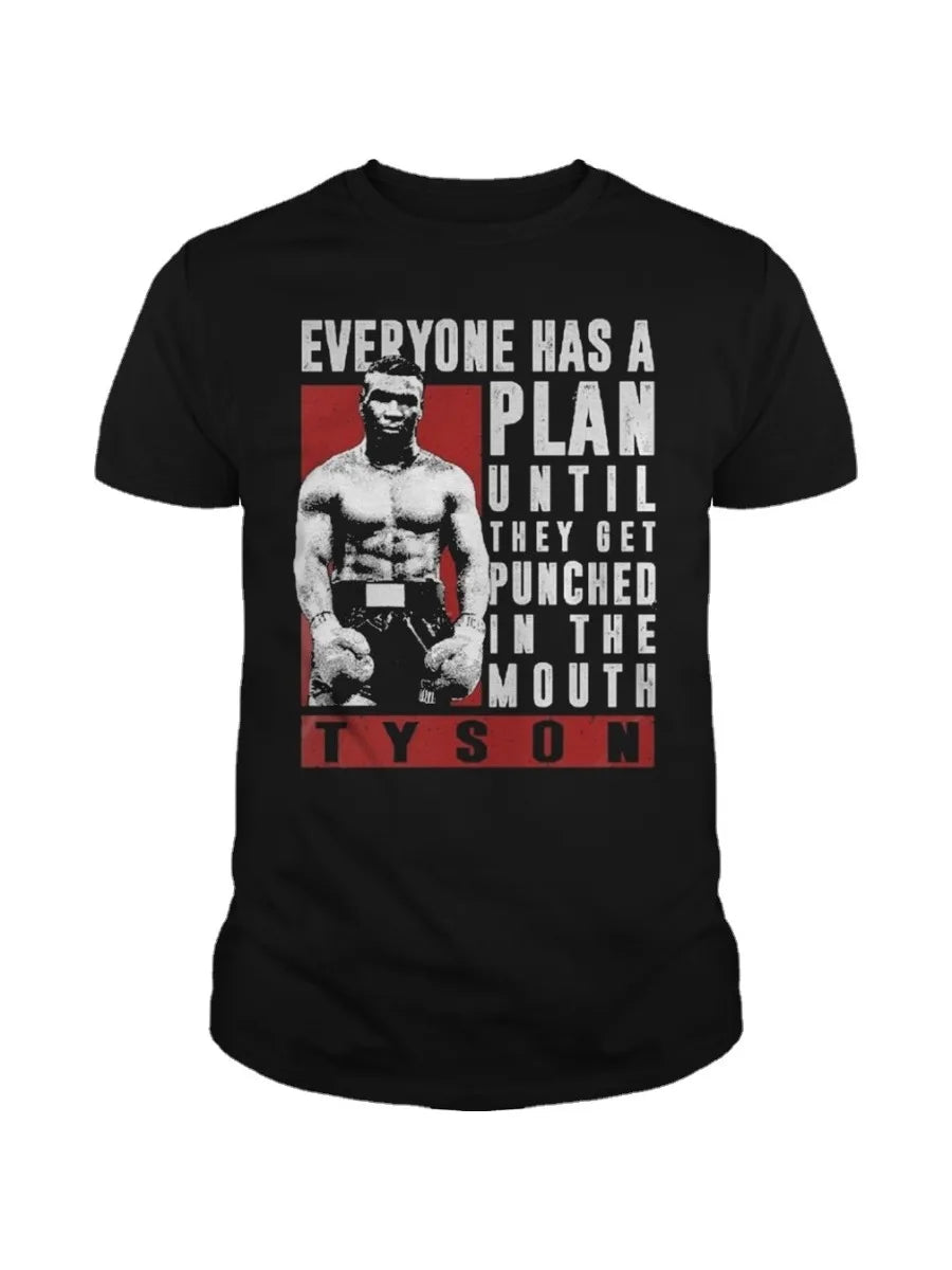 Tee Shirt Mike Tyson Everyone Has a Plan