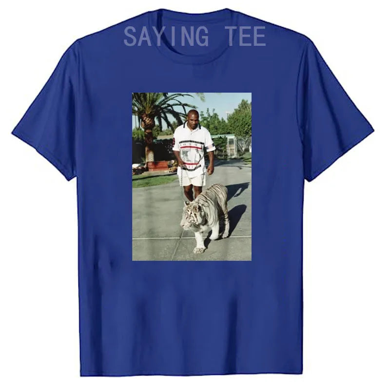 Tshirt Mike Tyson avec son Tigre