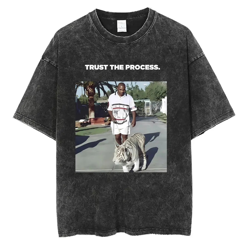 Tee Shirt Mike Tyson Délavé