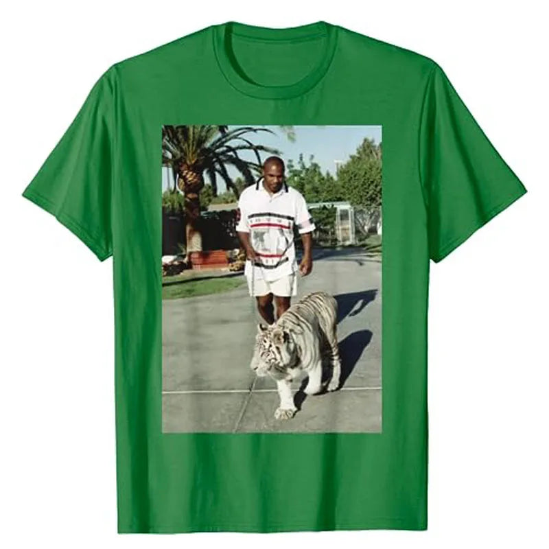 Tshirt Mike Tyson avec son Tigre