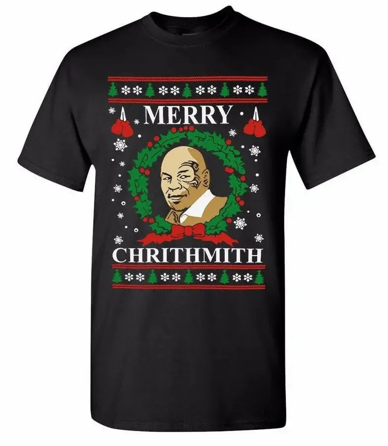 T Shirt Mike Tyson Noel Merry Chrithmith