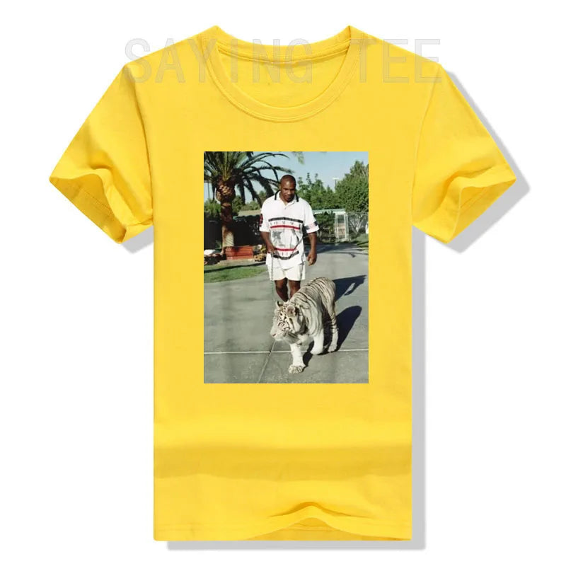 Tshirt Mike Tyson avec son Tigre