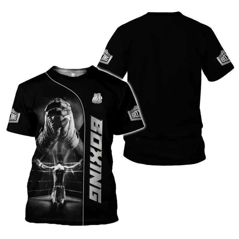 T Shirt Boxe Anglaise Dessin