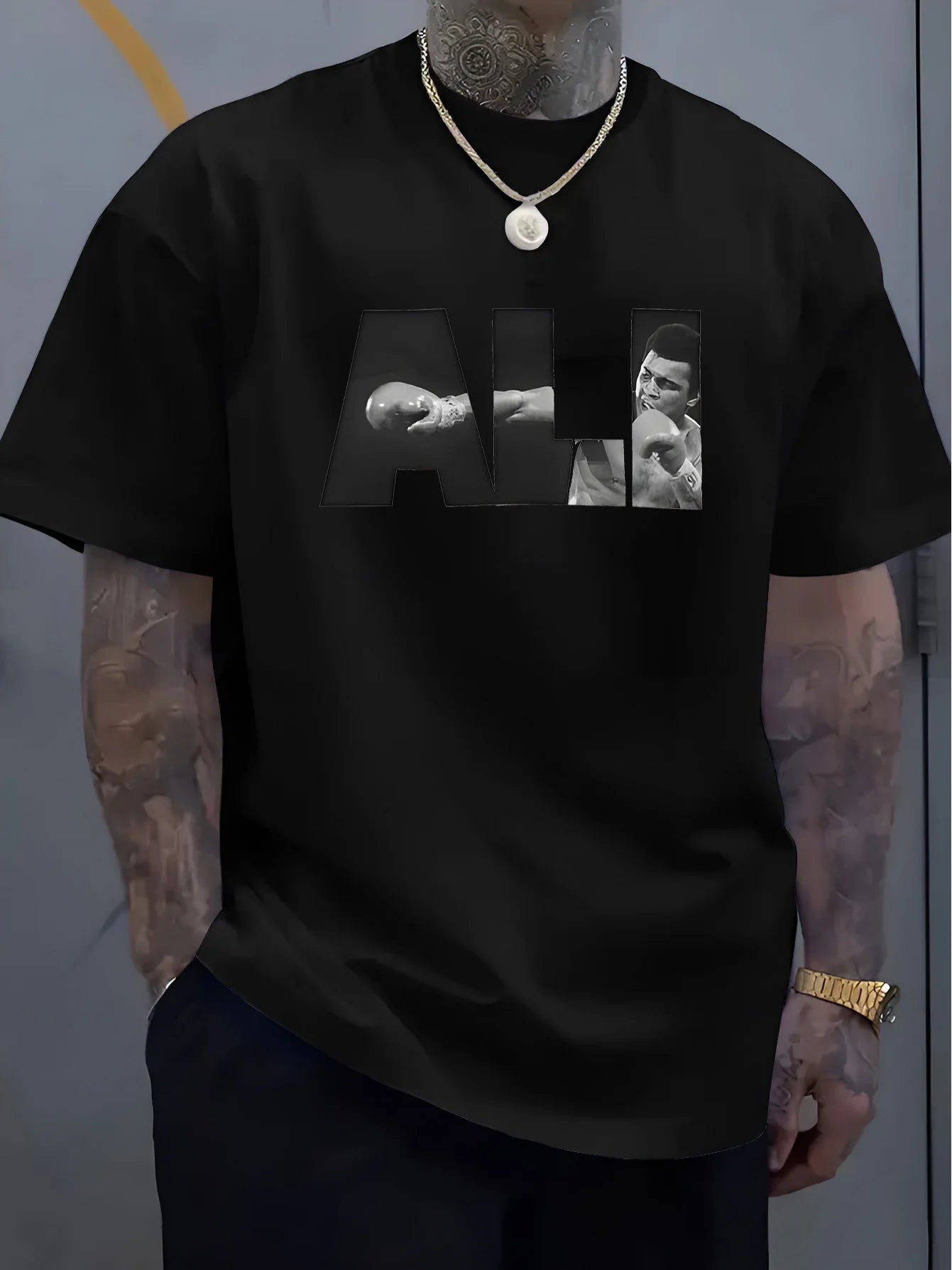 T Shirt Boxe Ali