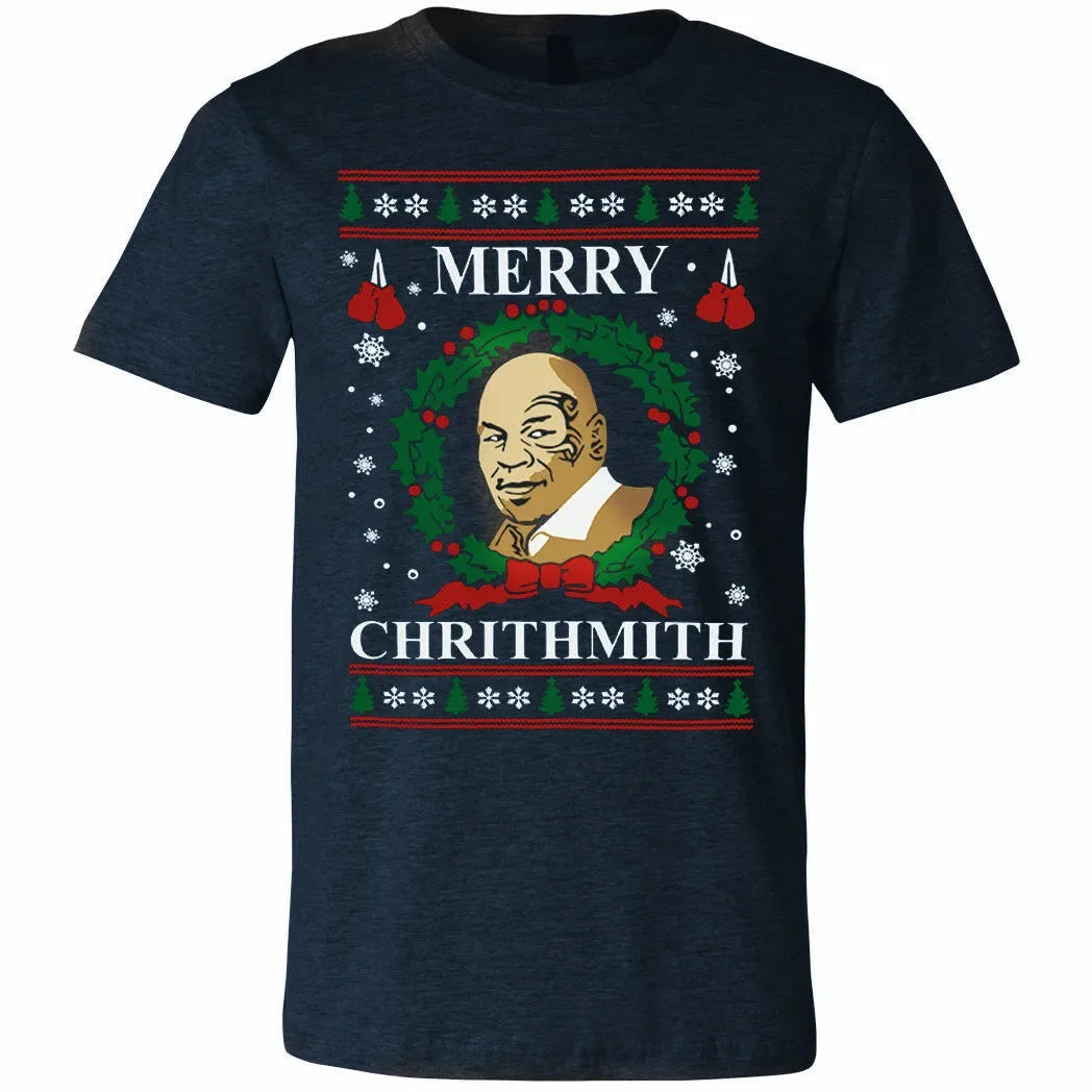 T Shirt Mike Tyson Noel Merry Chrithmith