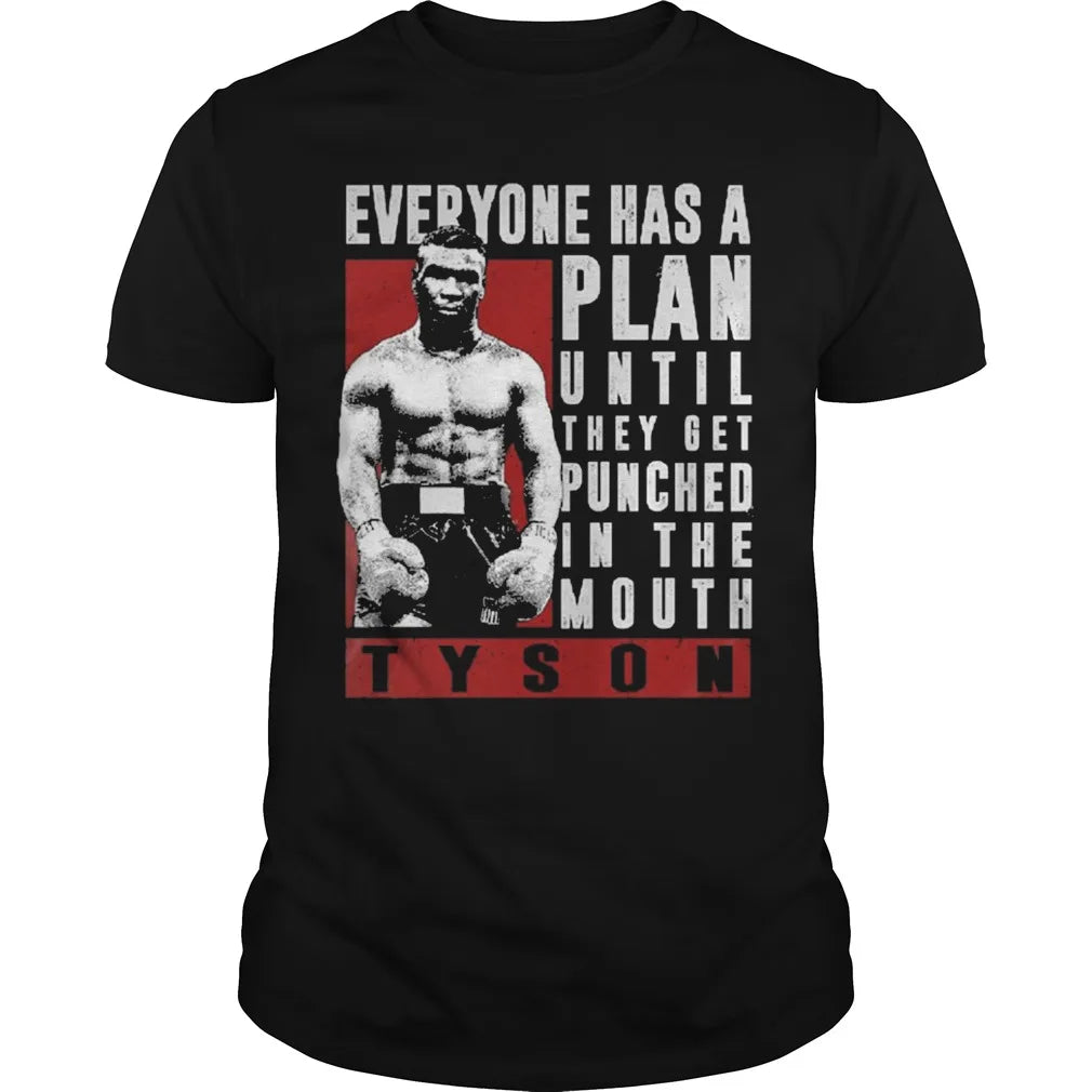 Tee Shirt Mike Tyson Everyone Has a Plan