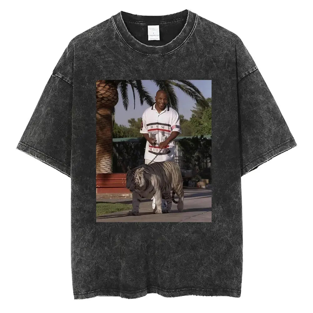 Tee Shirt Mike Tyson Délavé