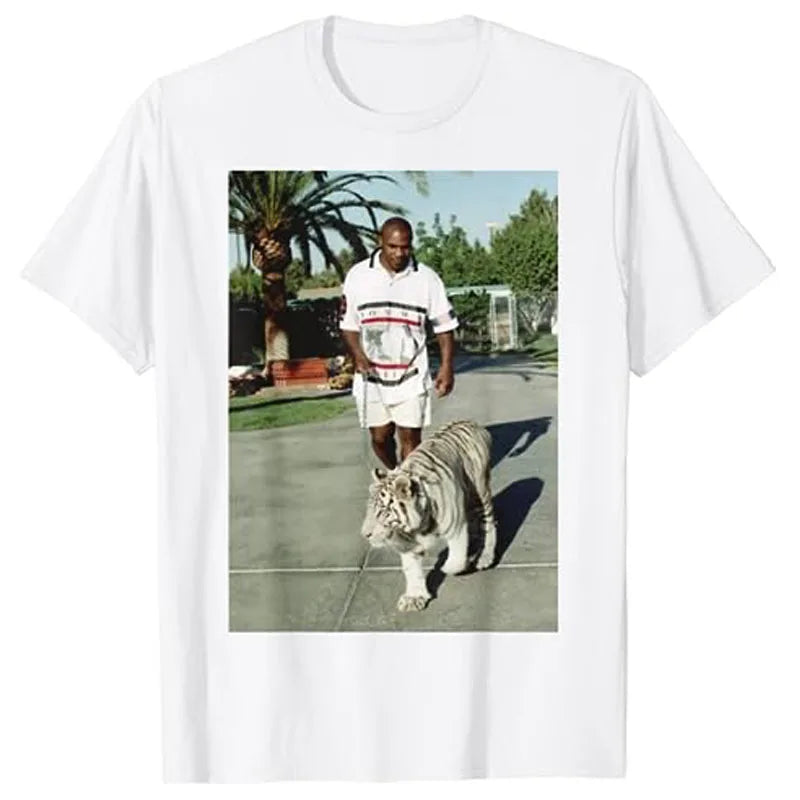 Tshirt Mike Tyson avec son Tigre