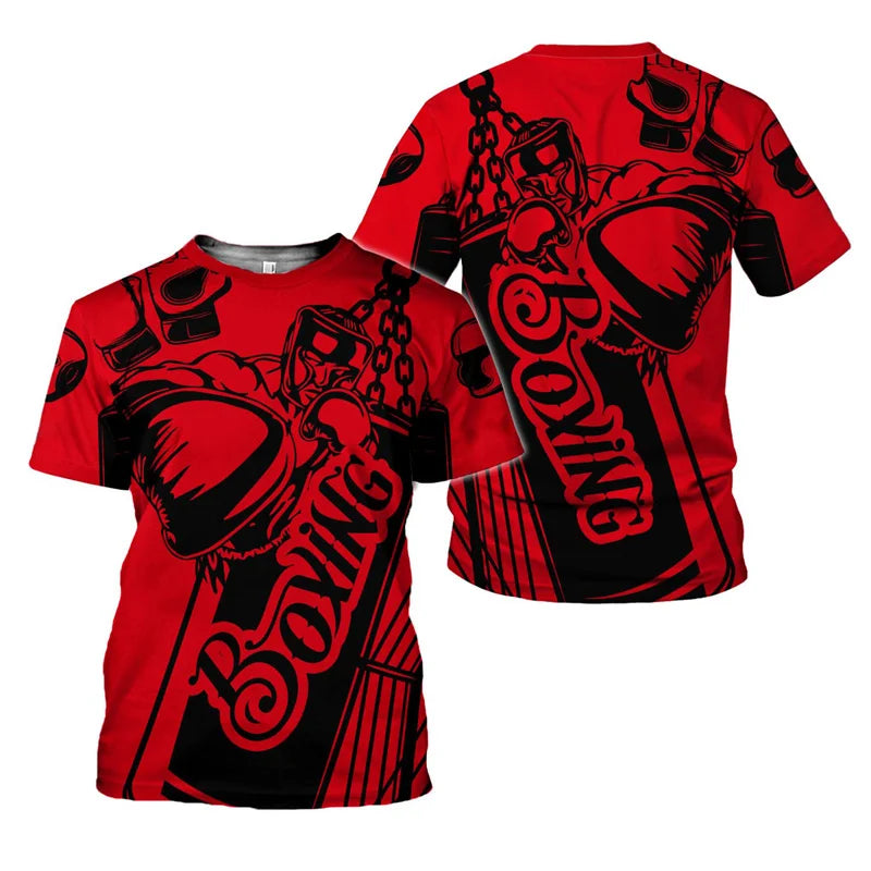 T Shirt Boxe Anglaise Dessin