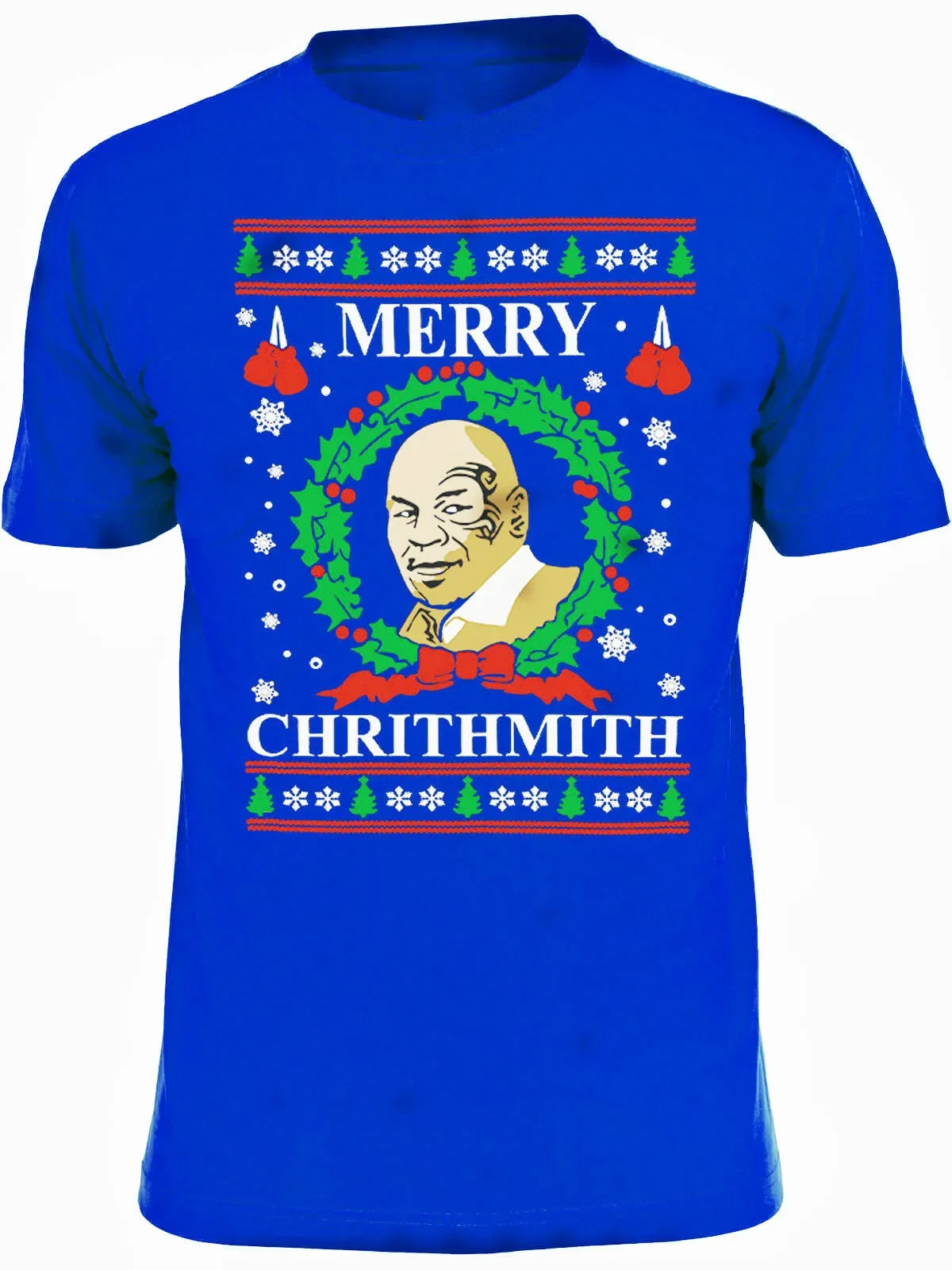 T Shirt Mike Tyson Noel Merry Chrithmith