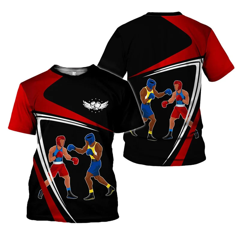 T Shirt Boxe Anglaise Dessin