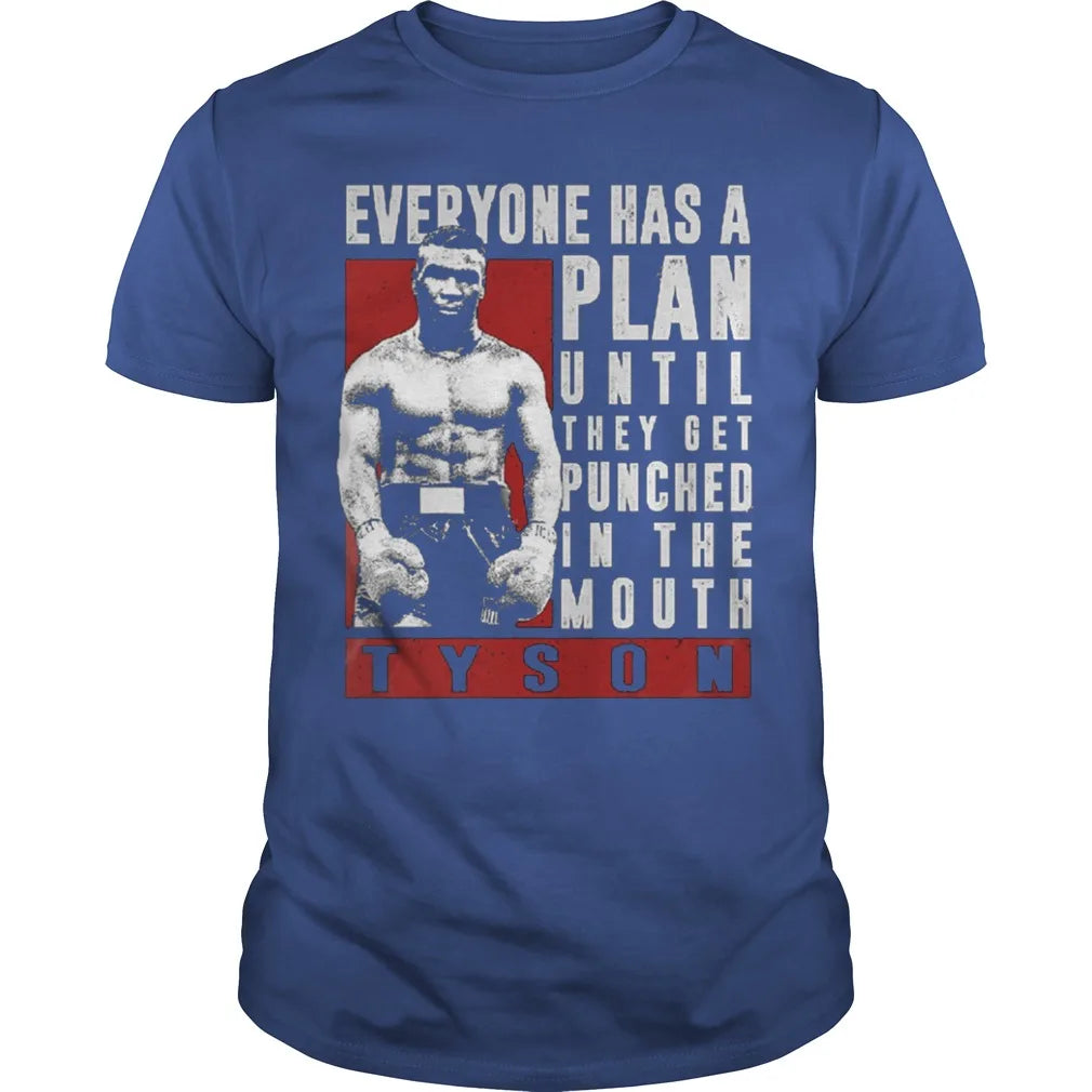 Tee Shirt Mike Tyson Everyone Has a Plan