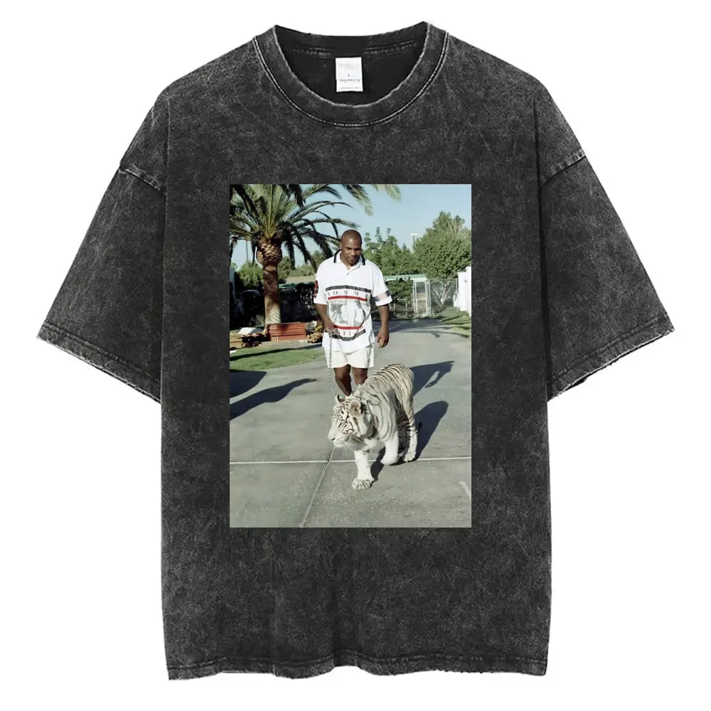 Tee Shirt Mike Tyson Délavé
