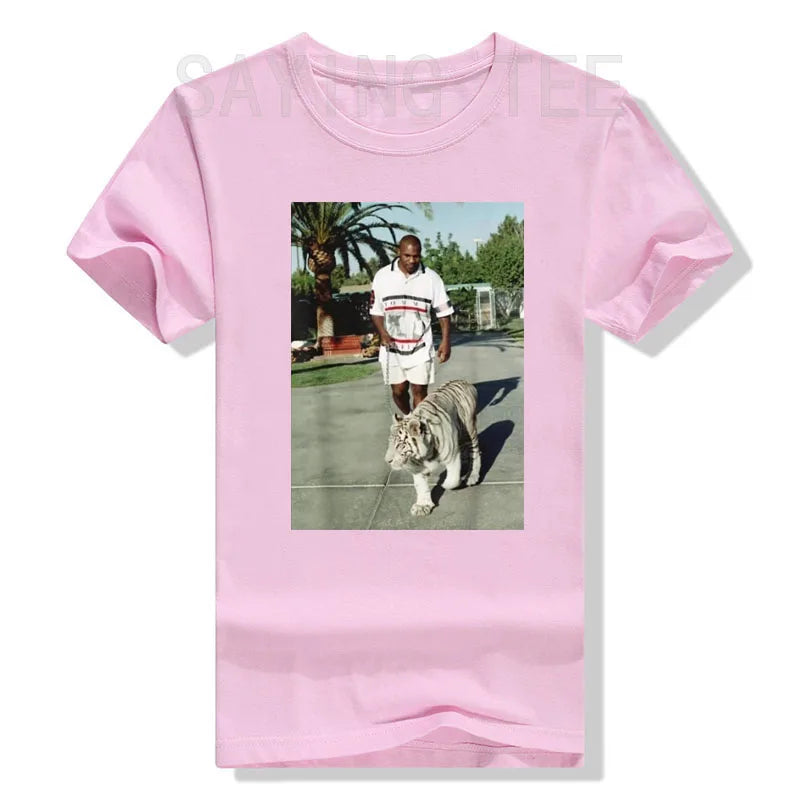 Tshirt Mike Tyson avec son Tigre