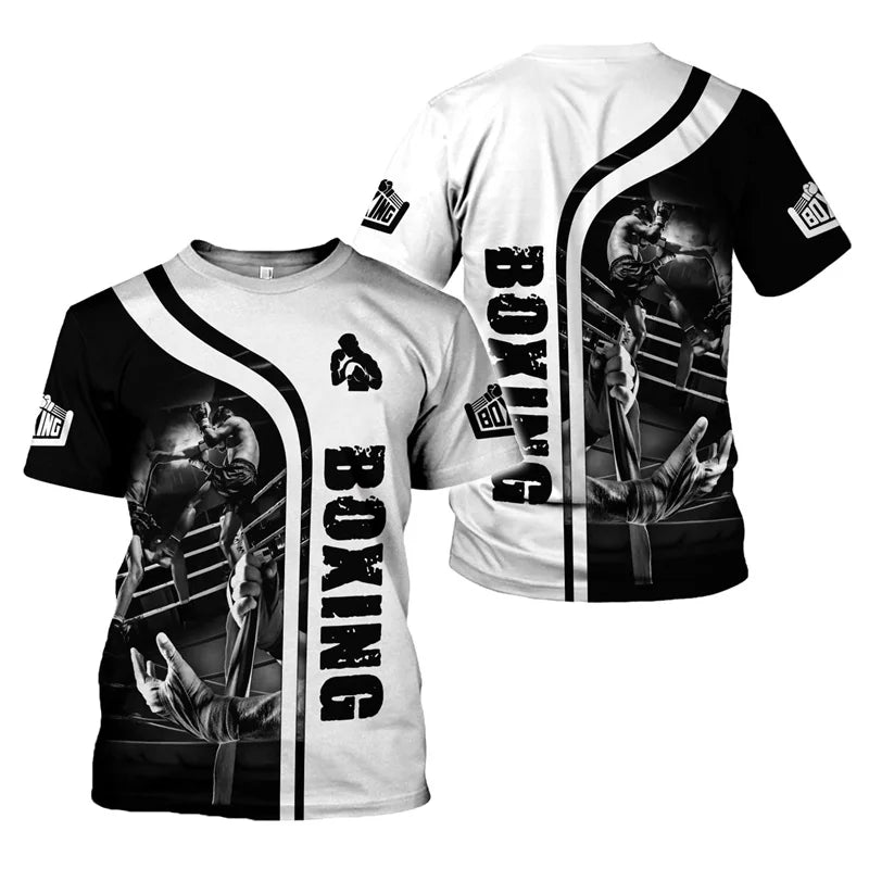 T Shirt Boxe Anglaise Dessin