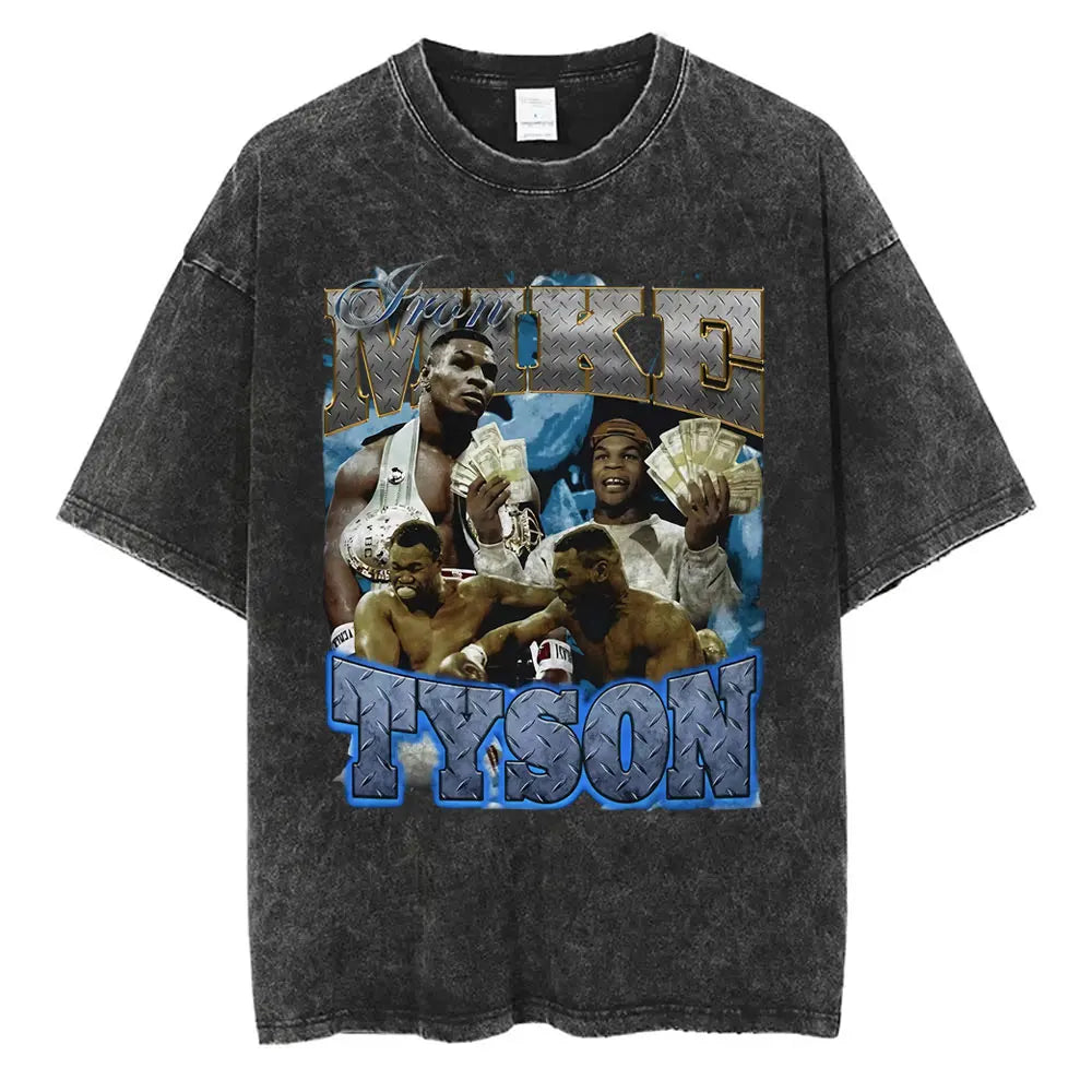 Tee Shirt Mike Tyson Délavé