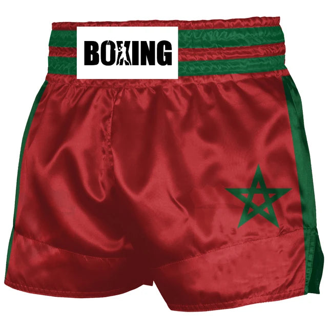 Short de Boxe Thai Maroc