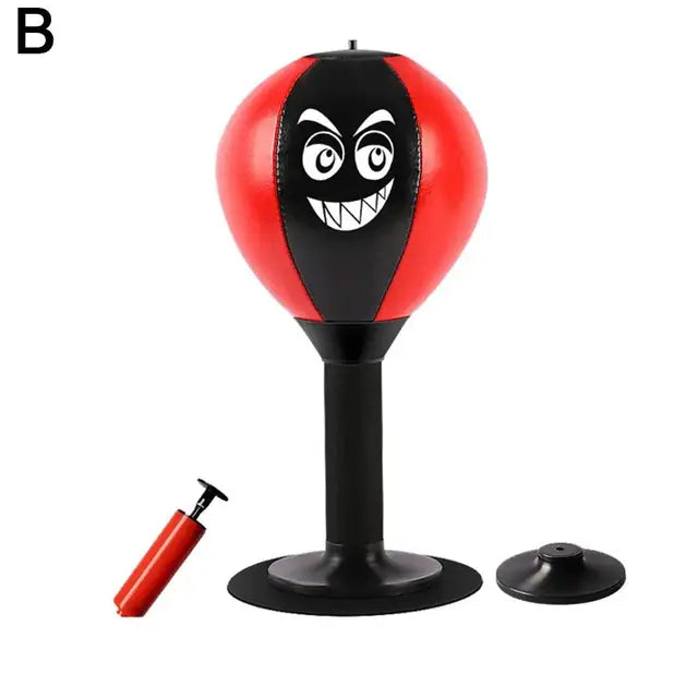 Punching Ball de Bureau en Simili Cuir