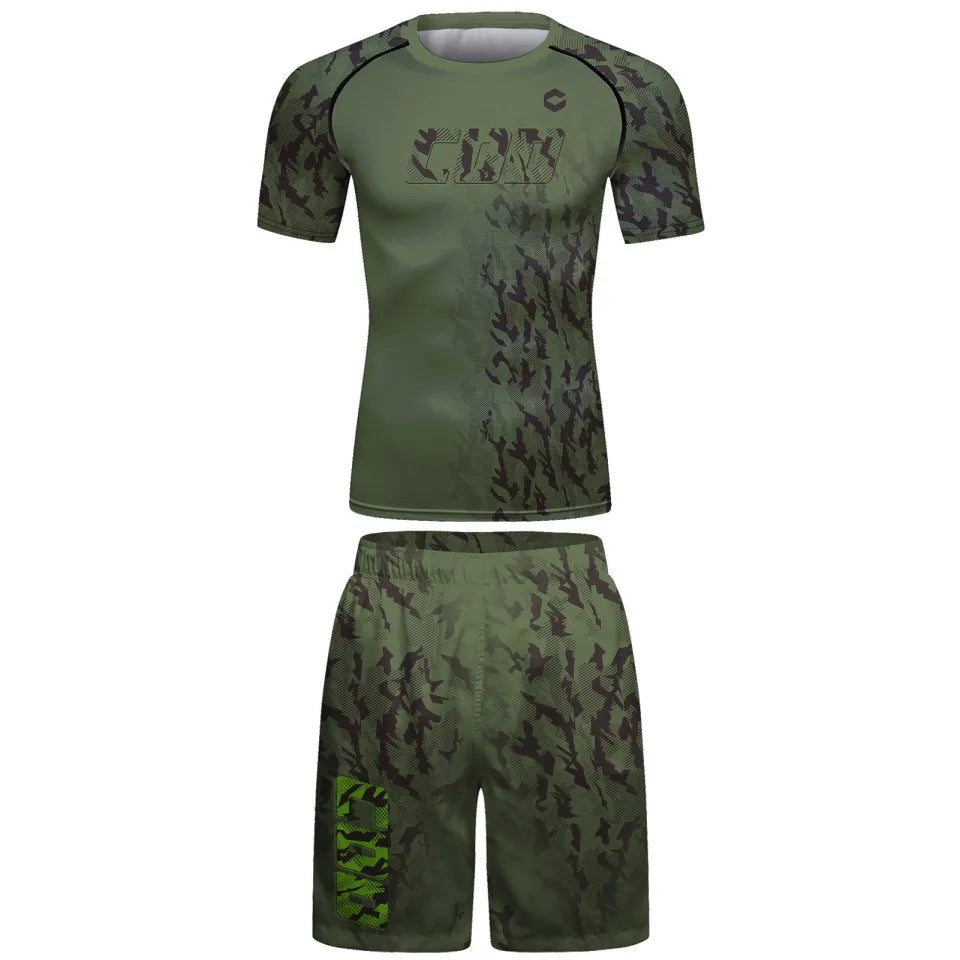 Rashguard Camouflage Kaki