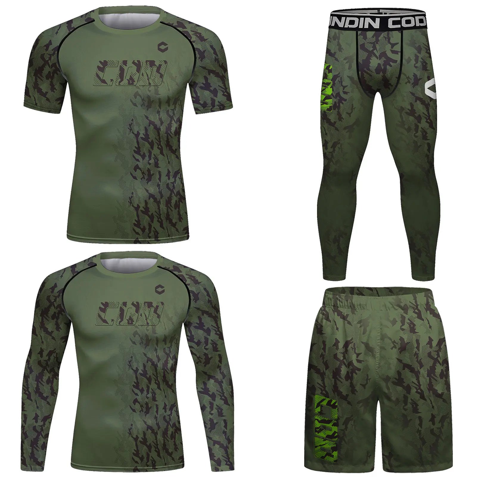Rashguard Camouflage Kaki