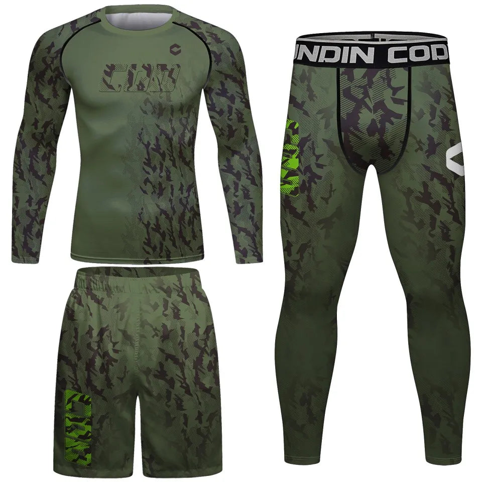Rashguard Camouflage Kaki