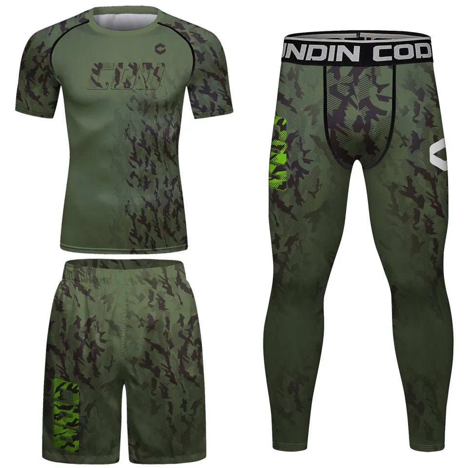 Rashguard Camouflage Kaki