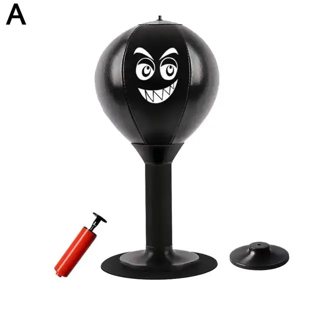 Punching Ball de Bureau en Simili Cuir