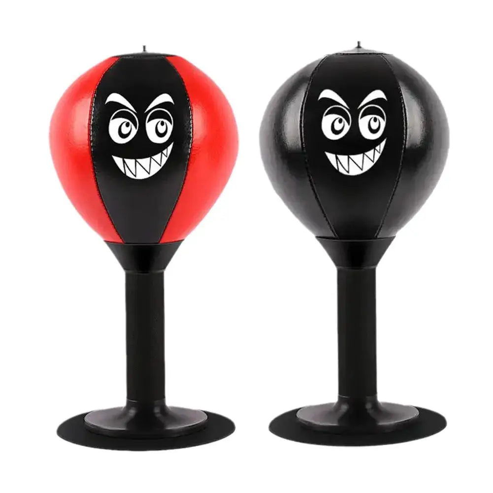 Punching Ball de Bureau en Simili Cuir