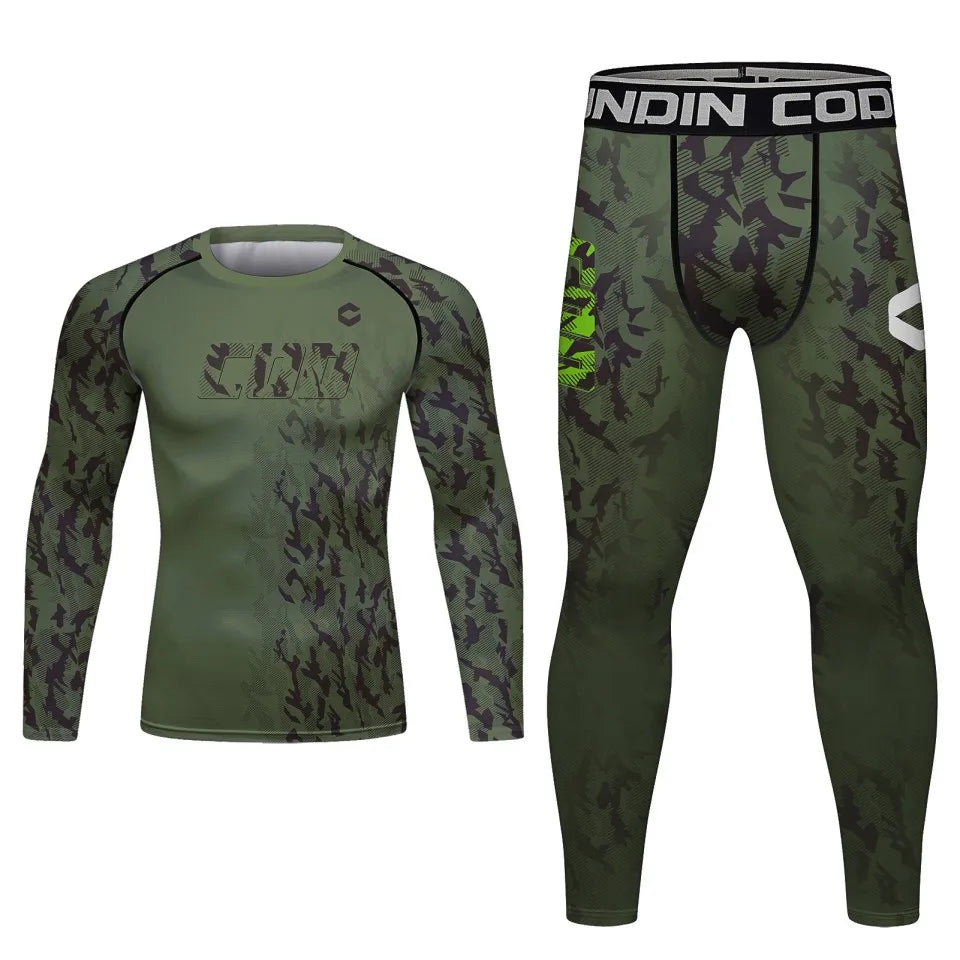 Rashguard Camouflage Kaki