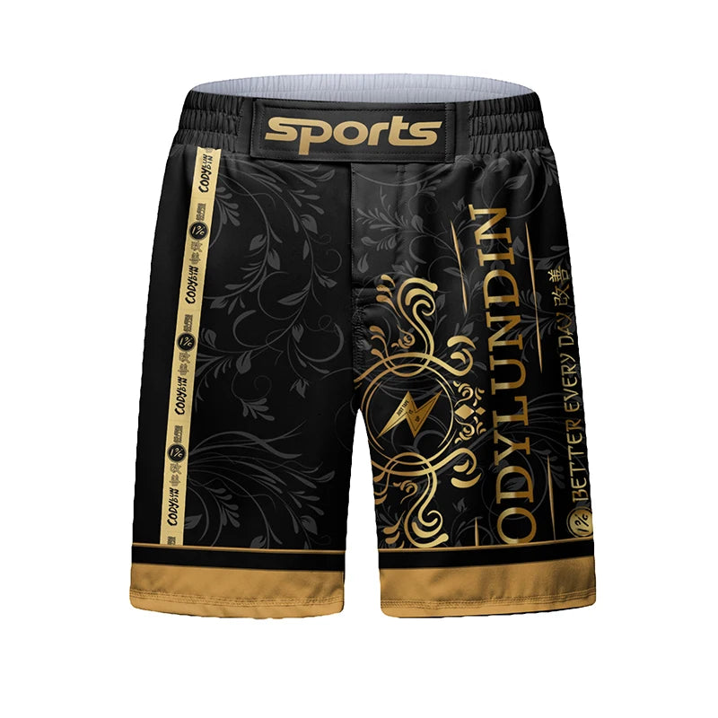 Rashguard Noir et Or