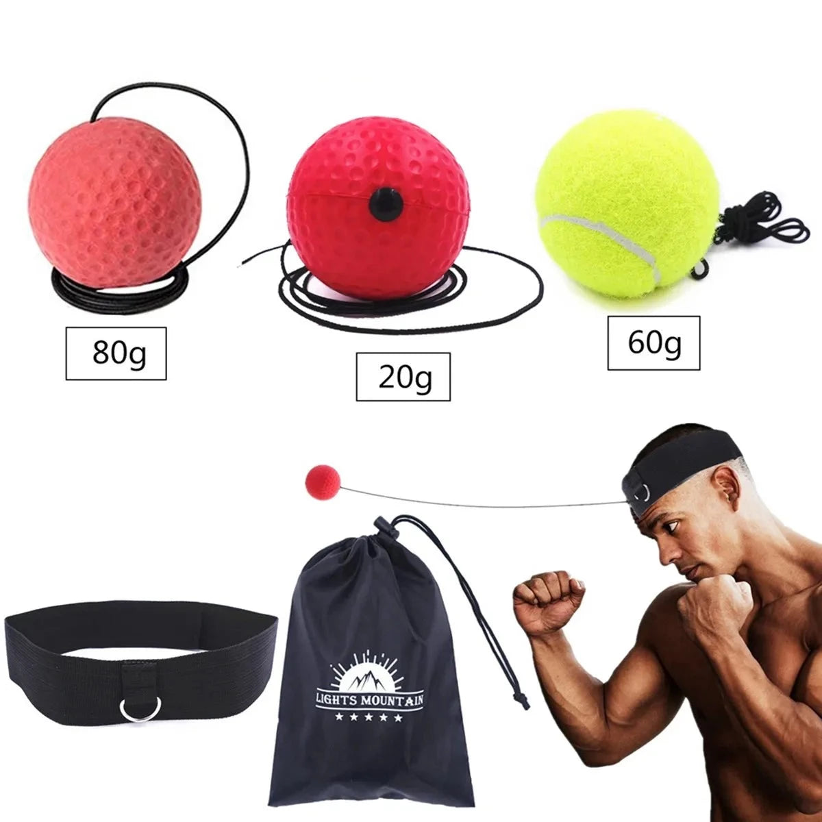 Balle Elastique Boxe