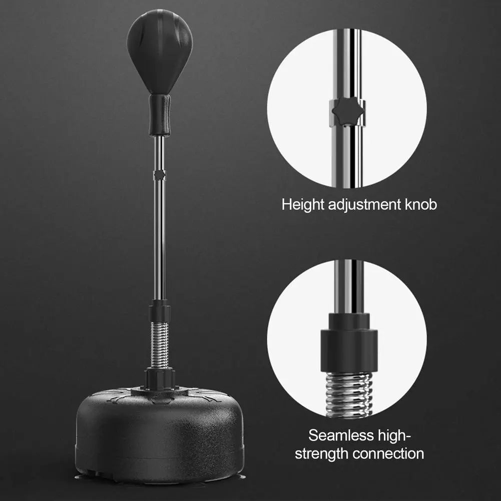 Manche en acier de la Balle de Boxe sur Pied Réglable
