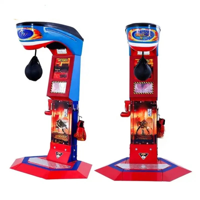 Deux vue de la Machine Ultimate Big Punch