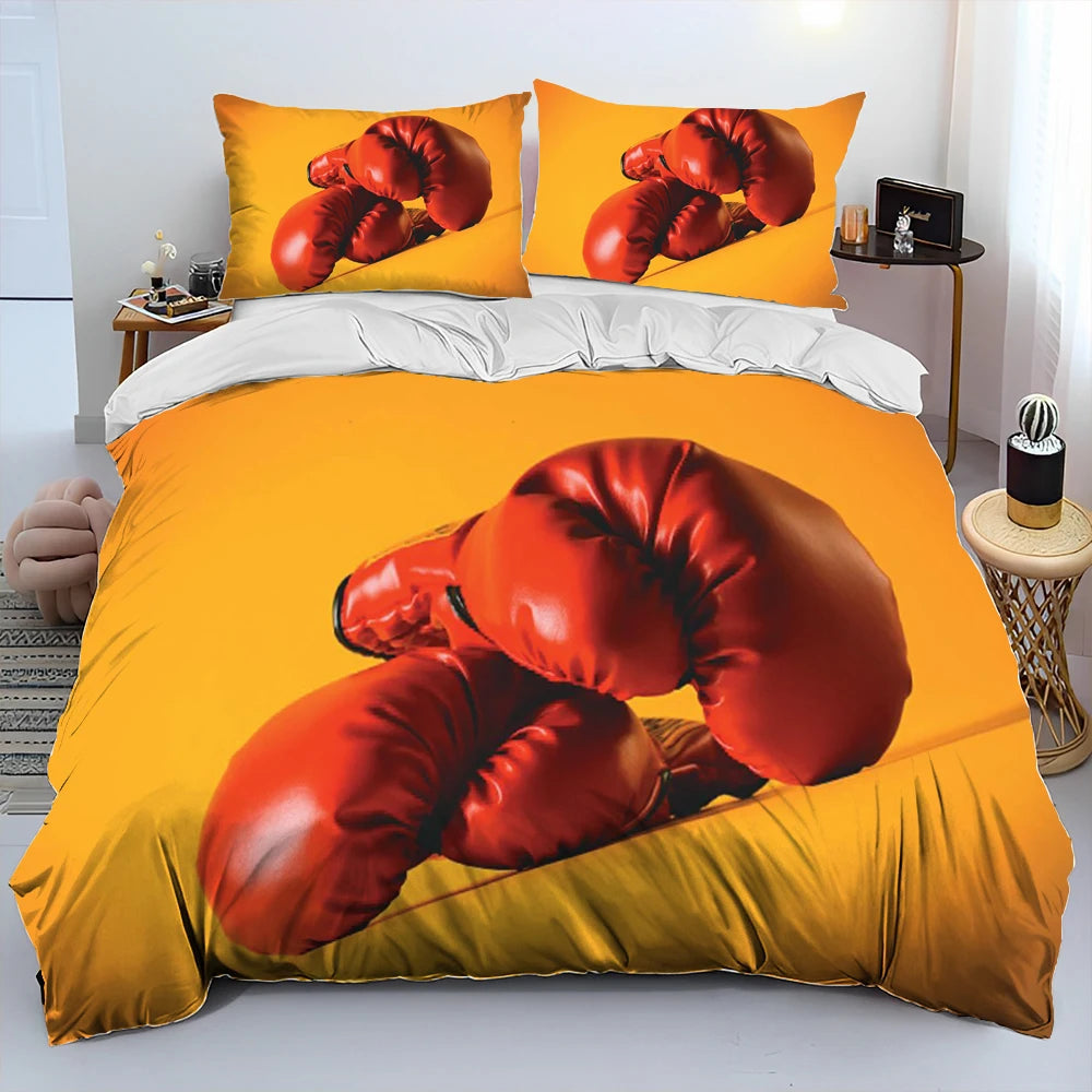 Housse de Couette et Taie d'Oreiller Boxe