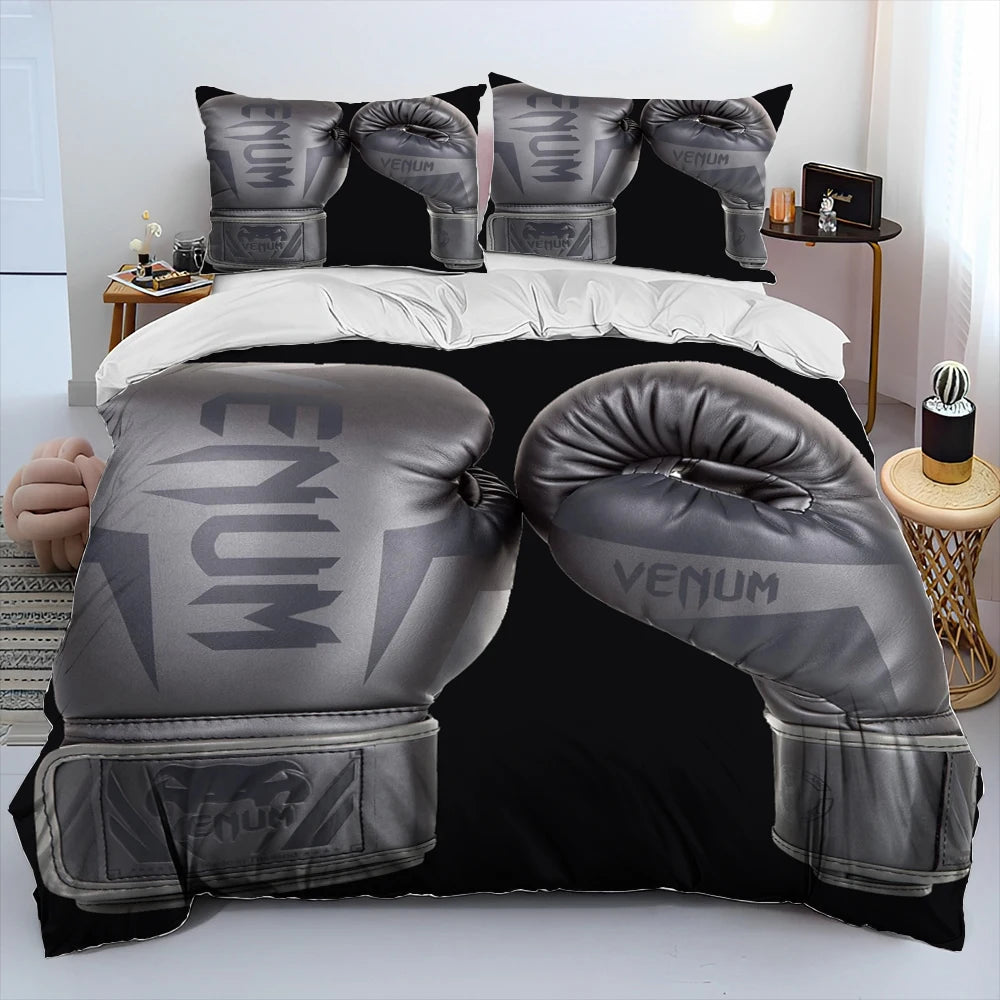 Housse de Couette et Taie d'Oreiller Boxe