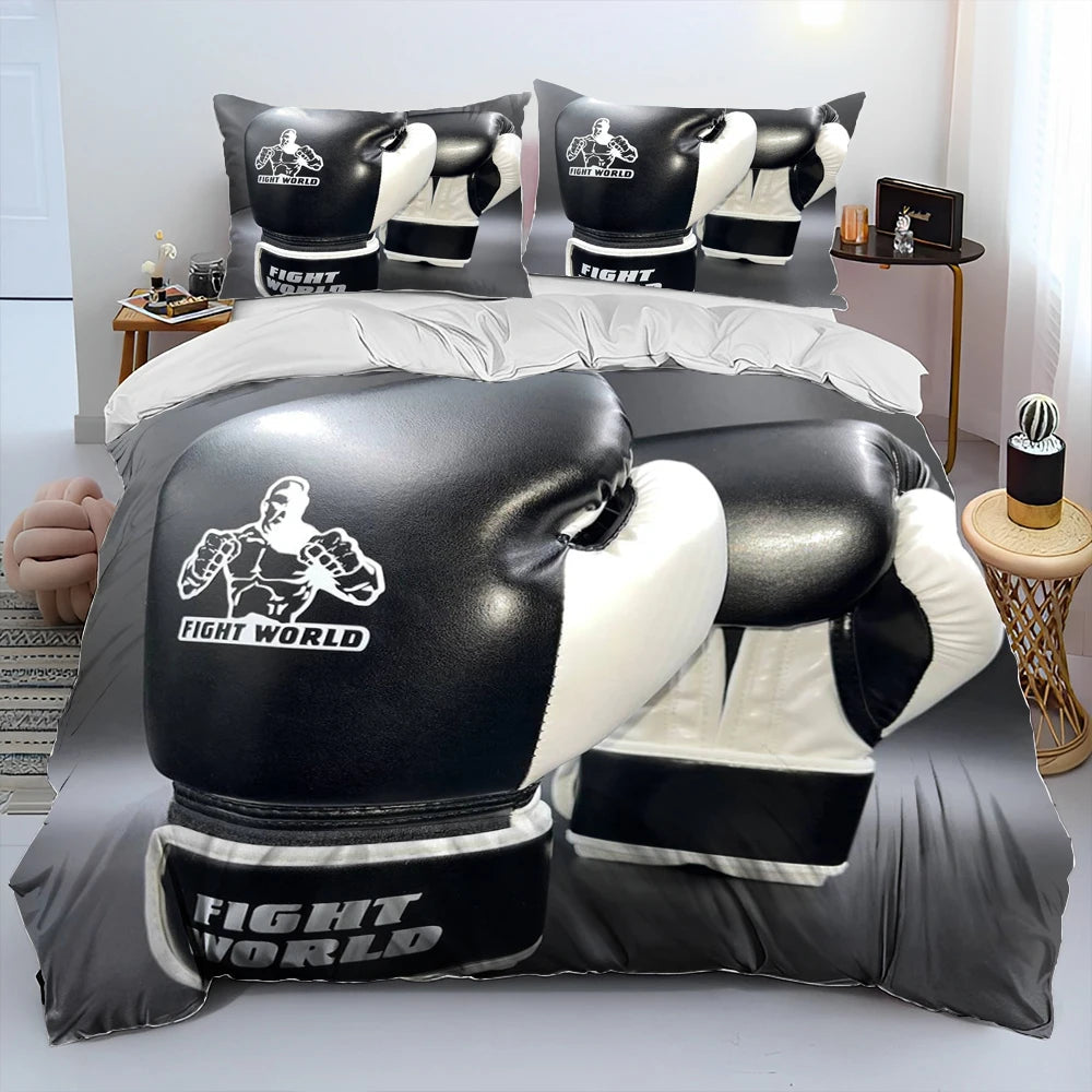 Housse de Couette et Taie d'Oreiller Boxe