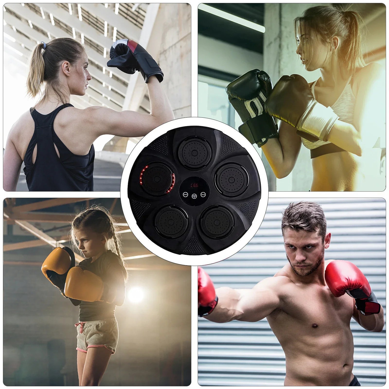 Module High Tech de Boxe Murale homme femme et enfant