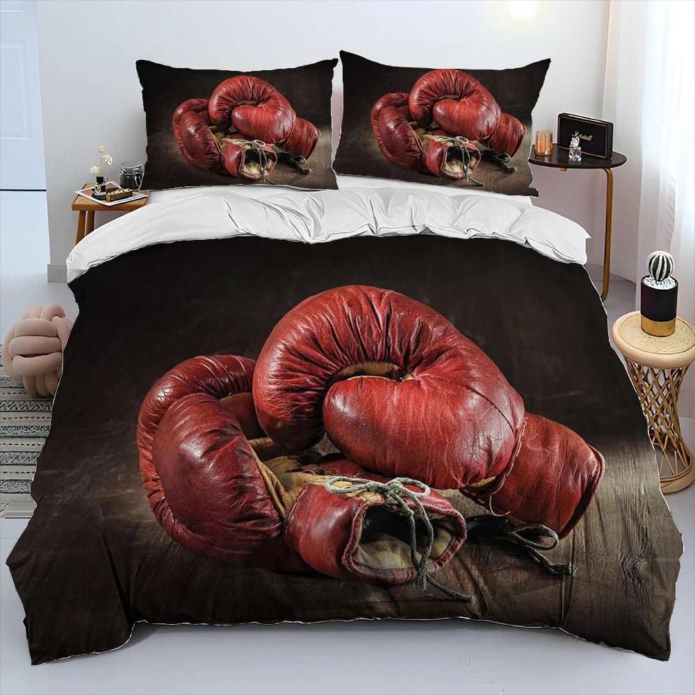 Housse de Couette et Taie d'Oreiller Boxe