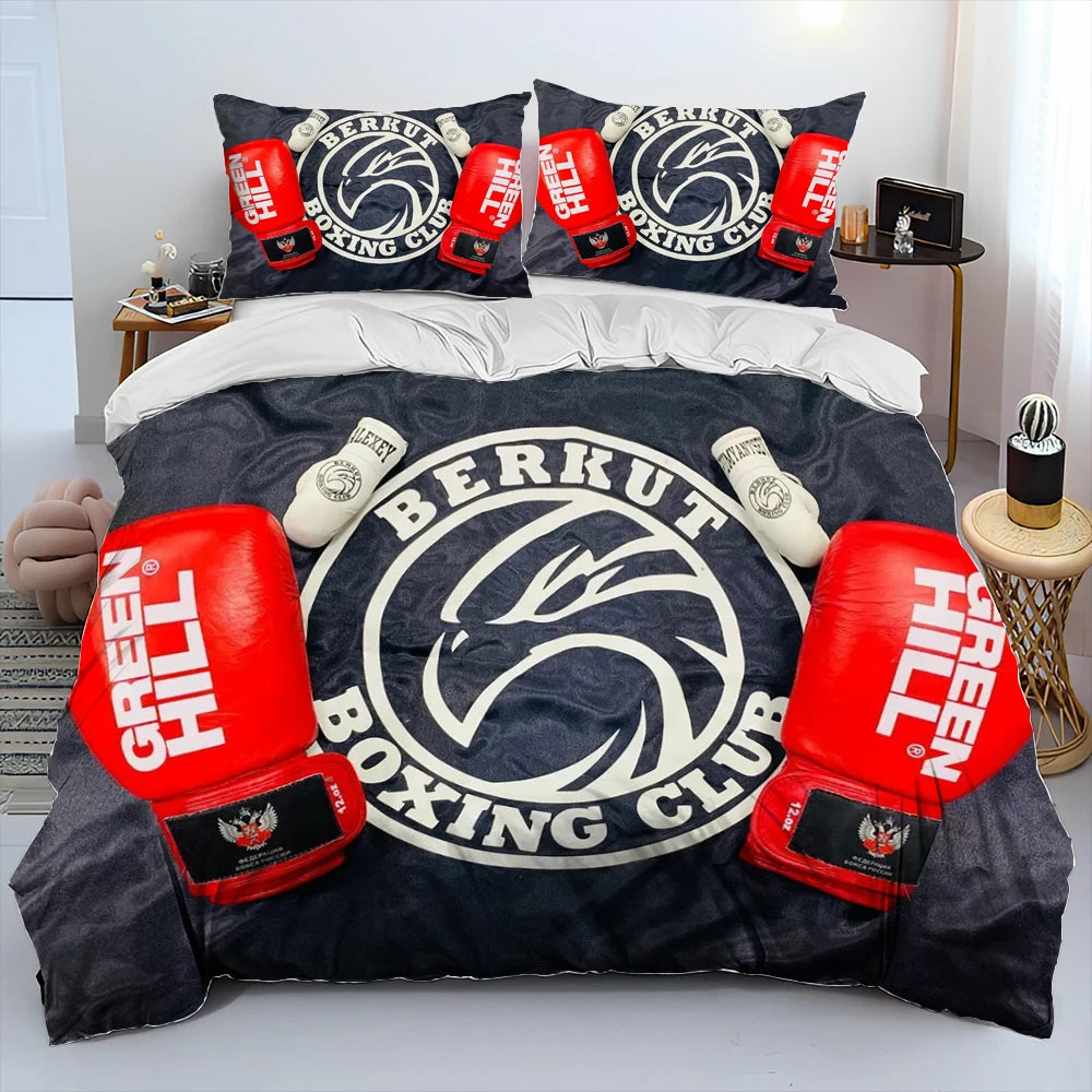 Housse de Couette et Taie d'Oreiller Boxe