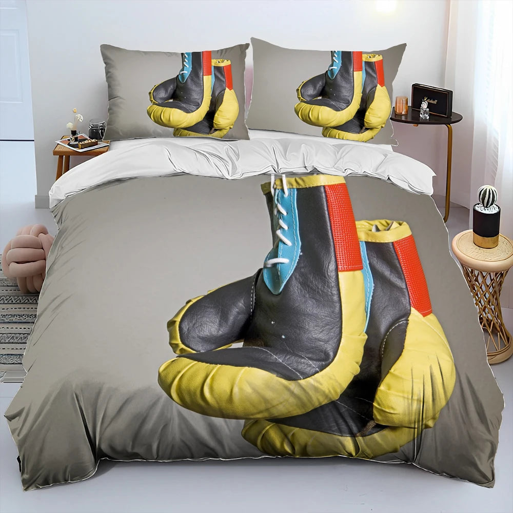 Housse de Couette et Taie d'Oreiller Boxe