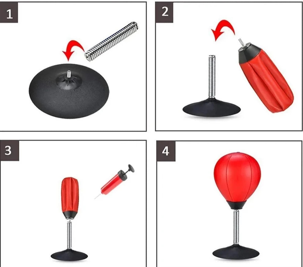 Guide installation Mini Poire de Boxe de Table