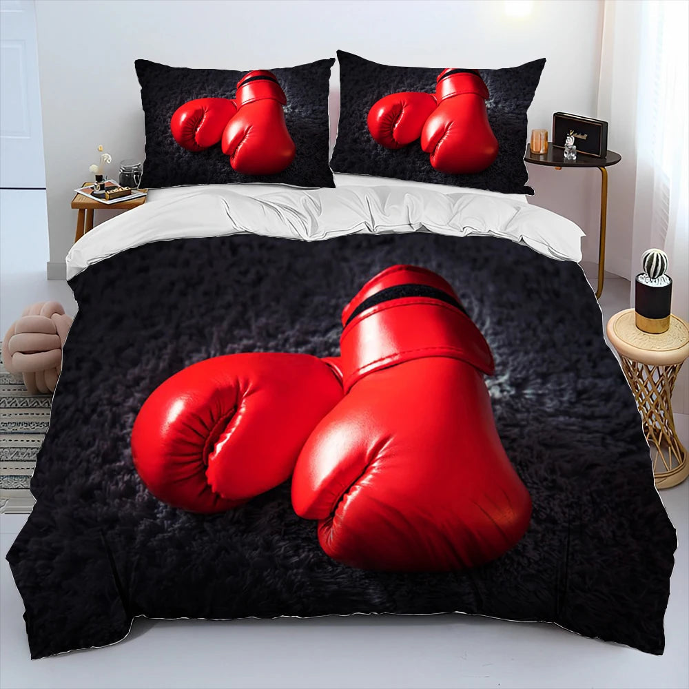 Housse de Couette et Taie d'Oreiller Boxe
