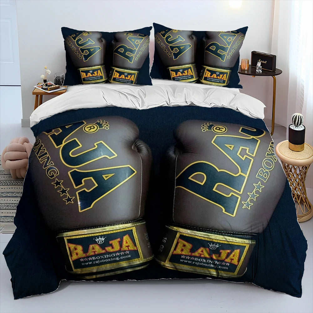 Housse de Couette et Taie d'Oreiller Boxe